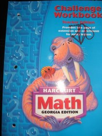 Harcourt Math Grade 3 Challenge Workbook Teacher Edition (GA Edition)