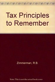 Tax Principles to Remember