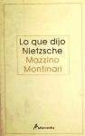 Lo Que Dijo Nietzsche/ What Nietzche Said (Spanish Edition)