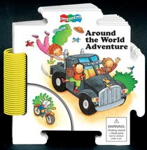 Around the World Adventure Puzzle Track Book (Puzzle Track Books)