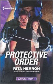 Protective Order (Badge of Honor, Bk 3) (Harlequin Intrigue, No 1949) (Larger Print)