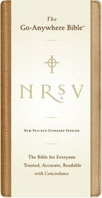 NRSV Go-Anywhere Bible NuTone (tan/brown)