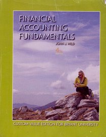 Financial Accounting Fundamentals 4th Edition Bryant University