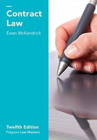 Contract Law (Palgrave Law Masters)