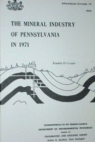 The mineral industry of Pennsylvania in 1971