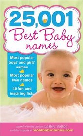 25,001 Best Baby Names, 2E