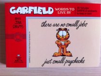 Garfield Postcard Book #2: Words to Live By : (#2) (Postcard Bk No 2)