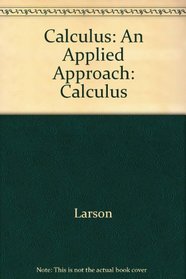 Calculus: An Applied Approach: Calculus