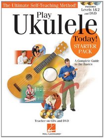 Play Ukulele Today! - Starter Pack: Includes Levels 1 & 2 Book/CDs and a DVD