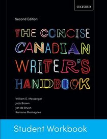 The Concise Canadian Writer's Handbook: Student Workbook