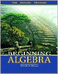 Beginning Algebra: Mymathlab Starter Kit