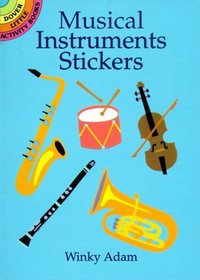 Musical Instruments Stickers (Dover Little Activity Books)