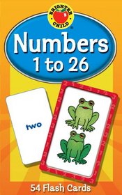 Numbers 1 to 26 Flash Cards (Brighter Child Flash Cards)