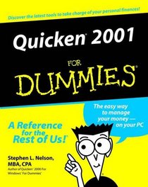 Quicken 2001 for Dummies