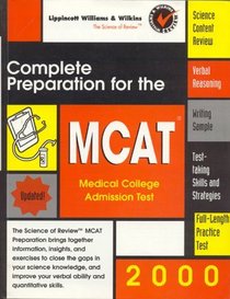 Complete Prepparation for McAt 2000 (Complete Preparation for the Mcat)
