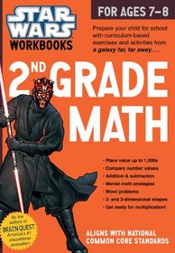 Star Wars Workbook: Grade 2 Math