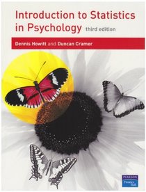 An Introduction to Statistics in Psychology: AND SPSS 15.0 Student Version for Windows VP