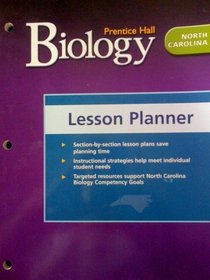 Prentice Hall Biology Lesson Planner North Carolina Edition