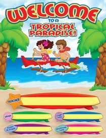 Welcome Tropical Paradise Chart