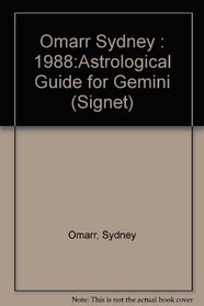 Gemini 1988 (Omarr Astrology)