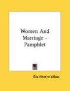 Women And Marriage - Pamphlet