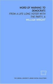 Word of warning to Democrats: A from a life-long voter with the party