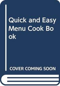 Weight Watchers Quick and Easy Menu Cookbook Nhb