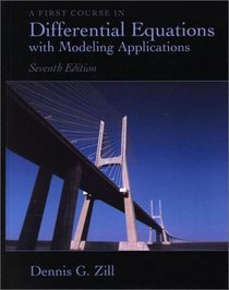 A First Course in Differential Equations with Modeling Applications