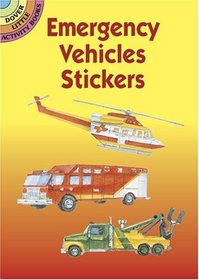 Emergency Vehicles Stickers (Dover Little Activity Books)