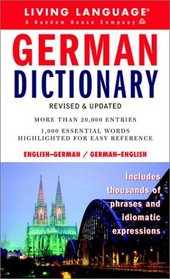 German Dictionary (LL(R) Complete Basic Courses)