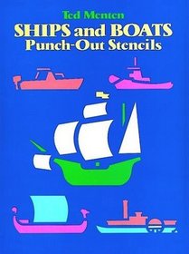 Ships and Boats Punch-Out Stencils