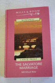 Salvatore Marriage (Thorndike Harlequin I Romance)