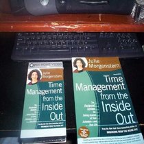 Time Management From the Inside Out with Julie Morgenstern (Video Tape & Book Together) (VHS 60 Minutes)