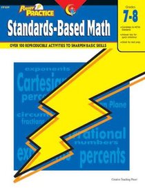 Power Practice: Standards-Based Math, Gr. 7-8 (Power Practice)