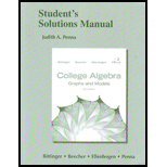 Graphing Calculator Manual for College Algebra: Graphs and Models