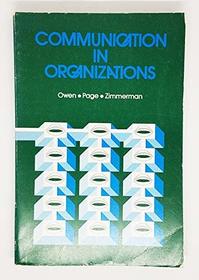 Communications in Organizations