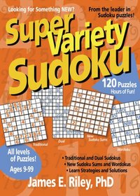 Super Variety Sudoku Book 4