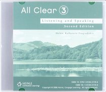 All Clear 3: Listening and Speaking, Second Edition