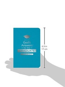 God's Answers for the Graduate: Class of 2015 - Teal: New King James Version