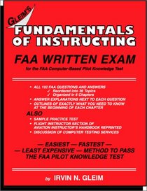 Fundamentals of Instructing FAA Written Exam