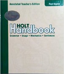 Holt Handbook Fifth Course [Annotated Teacher's Edition]