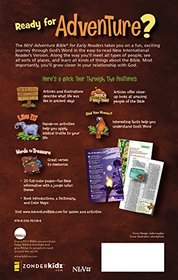NIrV, Adventure Bible for Early Readers, Hardcover, Full Color Interior, Lion