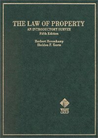The Law of Property: An Introductory Survey (American Casebooks (Hardcover))