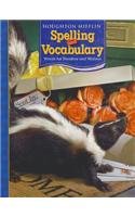 Spelling and Vocabulary, Words for Readers and Writers
