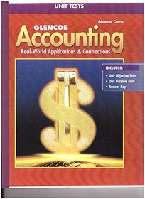 Glencoe Accounting Advanced Course Unit Tests