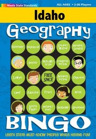 Idaho Bingo: Geography Edition