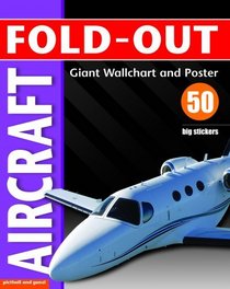Fold-out Aircraft (Fold-out Poster Sticker Books)