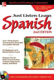 Just Listen 'n' Learn Spanish, 2e (Just Listen n Learn)