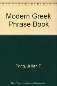 Modern Greek Phrase Book