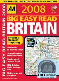 AA 2008 Big Easy Read Britain (Aa Atlases)